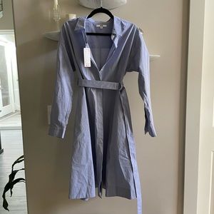 Uniqlo Cotton Long Sleeved Shirt Dress